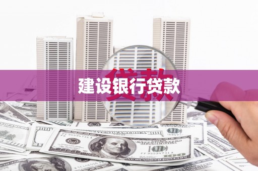 佳里建设银行贷款