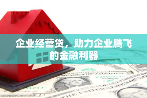 佳里企业经营贷，助力企业腾飞的金融利器