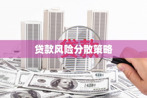 佳里贷款风险分散策略