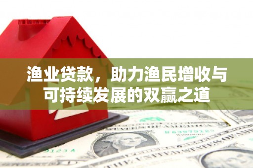 佳里渔业贷款，助力渔民增收与可持续发展的双赢之道