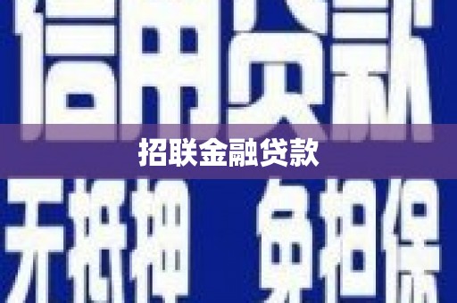 佳里招联金融贷款
