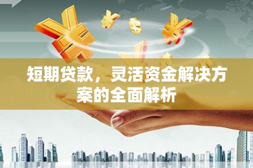 佳里短期贷款，灵活资金解决方案的全面解析