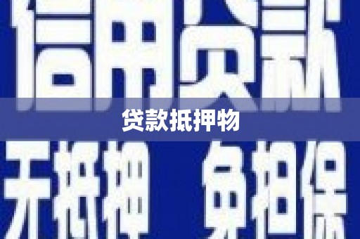 佳里贷款抵押物